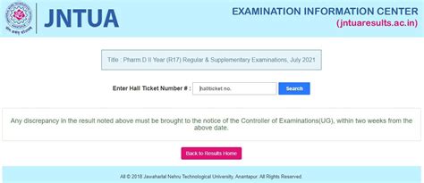 jntu anantapur results.